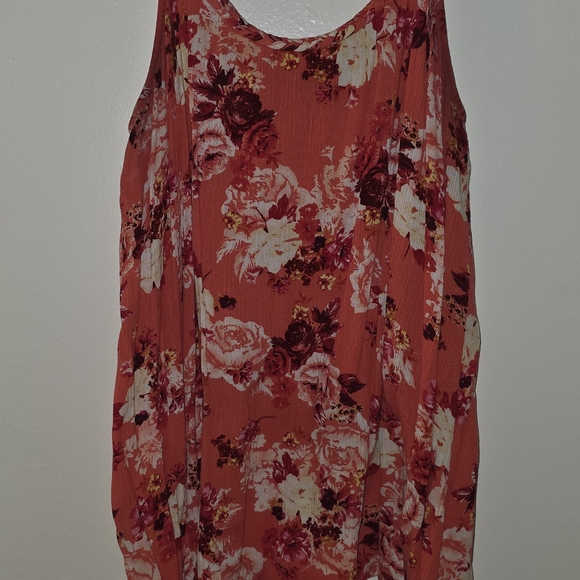 torrid Tops - Torrid Coral Floral Blouse